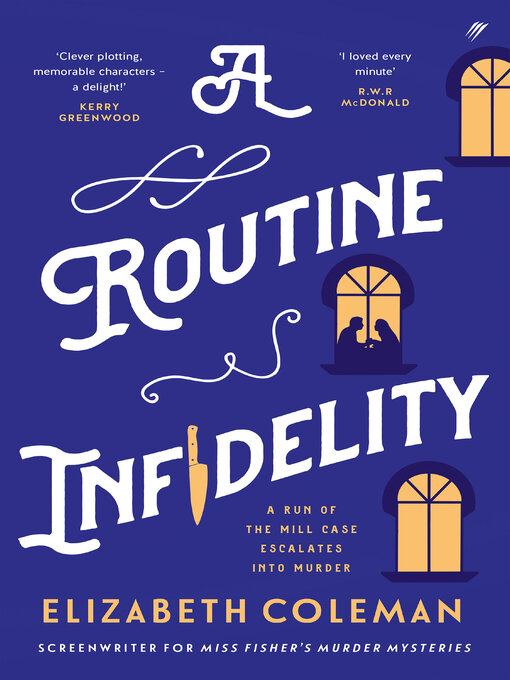 Title details for A Routine Infidelity by Elizabeth Coleman - Available
